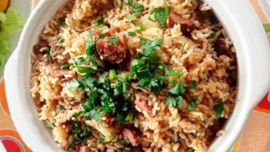 Receita de arroz carreteiro de carne