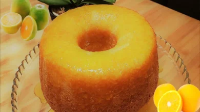 Receita de bolo de laranja fofinho