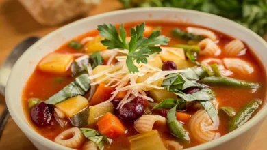 Receita de Sopa de legumes