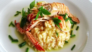 Receita de Risotto de lagosta