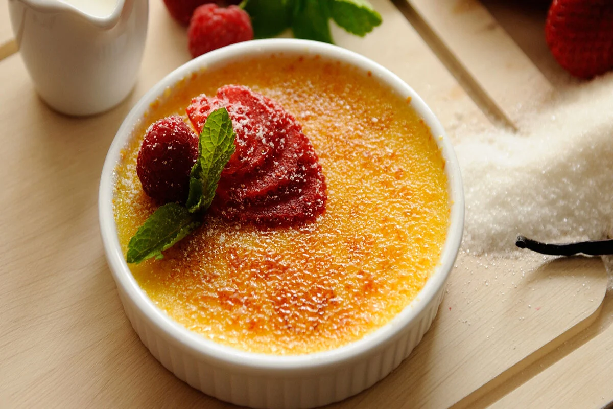 Receita de Crème Brûlée