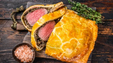 Receita e Bife Wellington