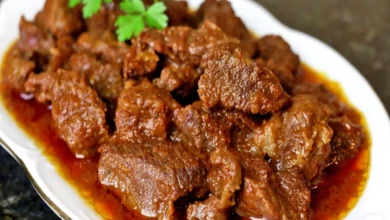 Receita de Guisado de carne