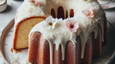 bolo de coco delicioso