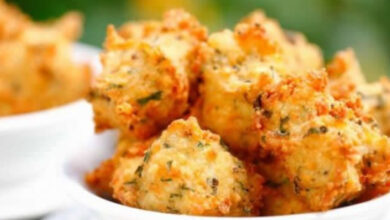 Receita de Bolinho de Arroz