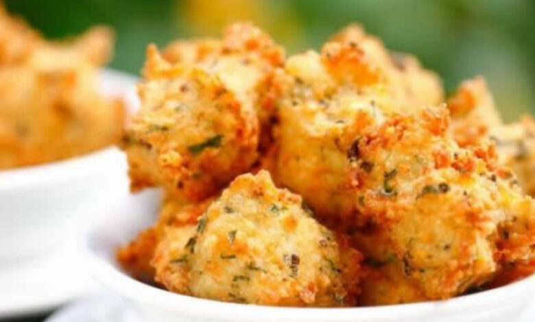 Receita de Bolinho de Arroz