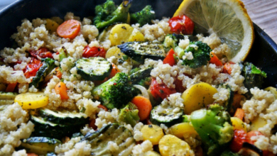Salada de Quinoa