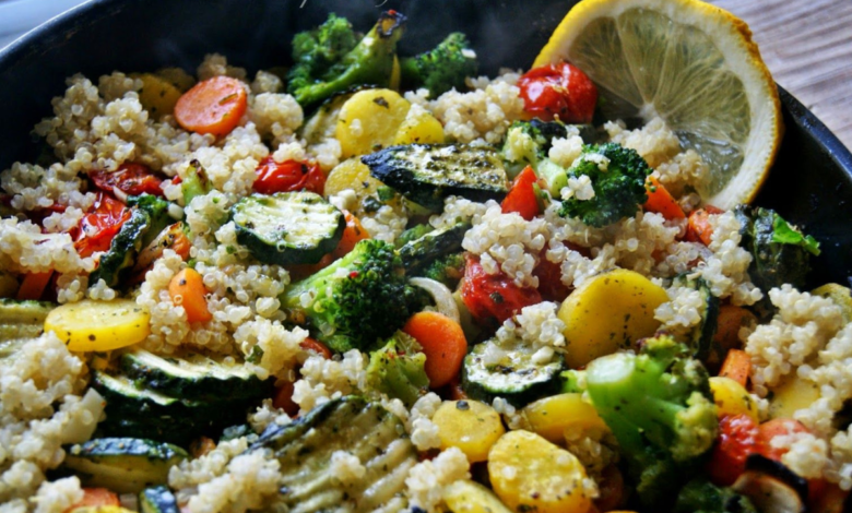 Salada de Quinoa