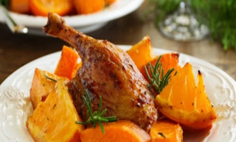 Pato com Laranja à Moda Clássica